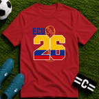 Round of 32 Ecuador Soccer Fan T-Shirt - soccer fan t-shirt | GoalRush Studio