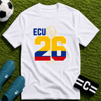 Round of 32 Ecuador Soccer Fan T-Shirt - soccer fan t-shirt | GoalRush Studio