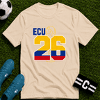 Round of 32 Ecuador Soccer Fan T-Shirt - soccer fan t-shirt | GoalRush Studio