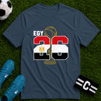 Round of 32 Egypt Soccer Fan T-Shirt - soccer fan t-shirt | GoalRush Studio