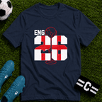 Round of 32 England Soccer Fan T-Shirt - soccer fan t-shirt | GoalRush Studio