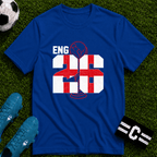 Round of 32 England Soccer Fan T-Shirt - soccer fan t-shirt | GoalRush Studio