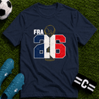 Round of 32 France Soccer Fan T-Shirt - soccer fan t-shirt | GoalRush Studio