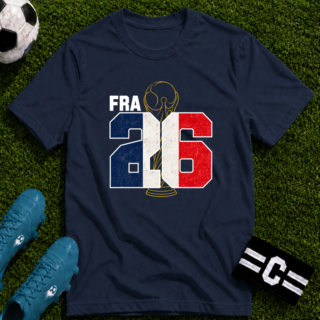 Round of 32 France Soccer Fan T-Shirt - soccer fan t-shirt | GoalRush Studio
