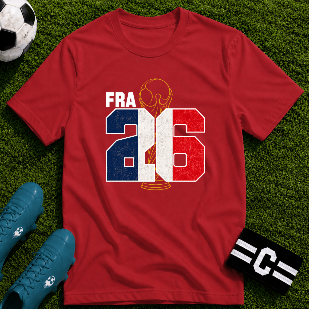 Round of 32 France Soccer Fan T-Shirt - soccer fan t-shirt | GoalRush Studio