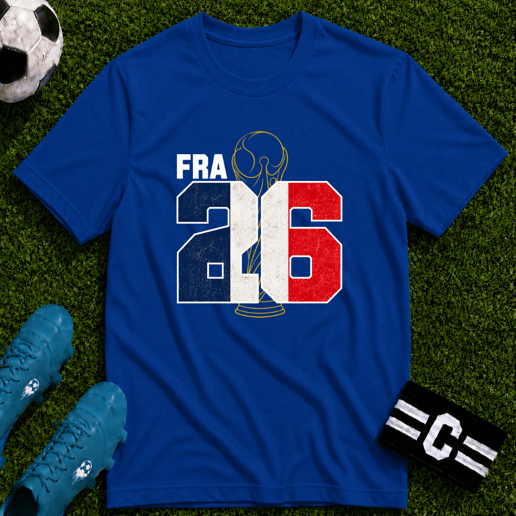 Round of 32 France Soccer Fan T-Shirt - soccer fan t-shirt | GoalRush Studio