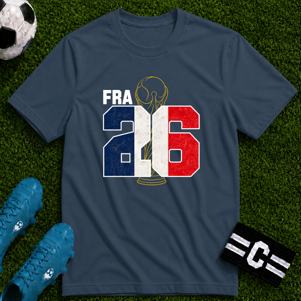 Round of 32 France Soccer Fan T-Shirt - soccer fan t-shirt | GoalRush Studio