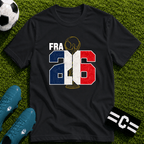 Round of 32 France Soccer Fan T-Shirt - soccer fan t-shirt | GoalRush Studio