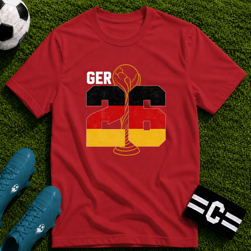 Round of 32 Germany Soccer Fan T-Shirt - soccer fan t-shirt | GoalRush Studio