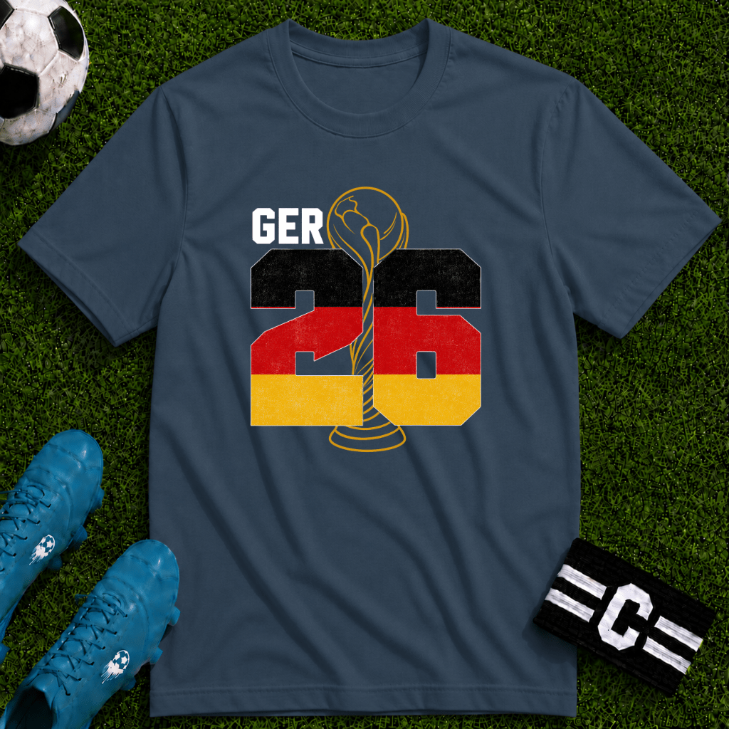 Round of 32 Germany Soccer Fan T-Shirt - soccer fan t-shirt | GoalRush Studio