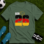 Round of 32 Germany Soccer Fan T-Shirt - soccer fan t-shirt | GoalRush Studio