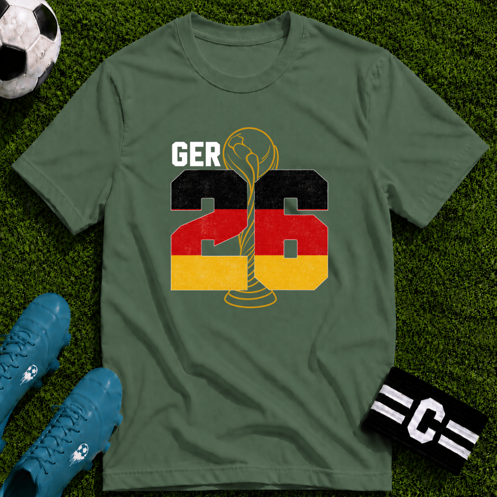 Round of 32 Germany Soccer Fan T-Shirt - soccer fan t-shirt | GoalRush Studio