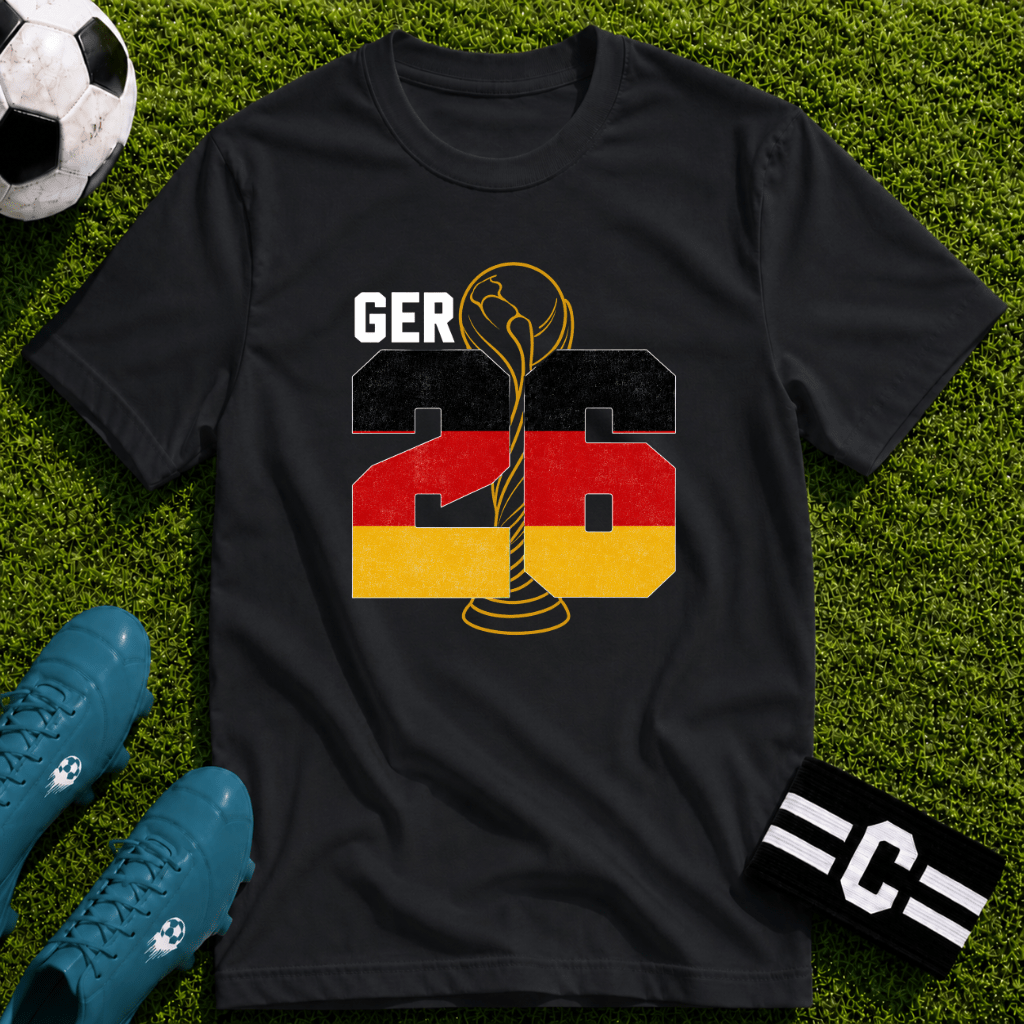 Round of 32 Germany Soccer Fan T-Shirt - soccer fan t-shirt | GoalRush Studio