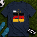 Round of 32 Germany Soccer Fan T-Shirt - soccer fan t-shirt | GoalRush Studio