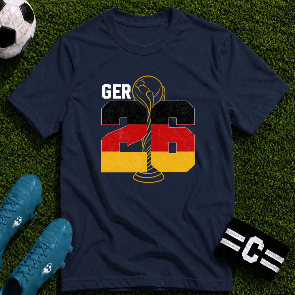 Round of 32 Germany Soccer Fan T-Shirt - soccer fan t-shirt | GoalRush Studio
