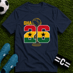 Round of 32 Ghana Soccer Fan T-Shirt - soccer fan t-shirt | GoalRush Studio