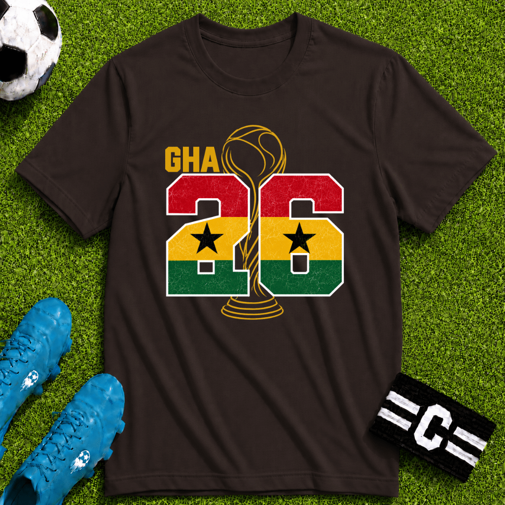 Round of 32 Ghana Soccer Fan T-Shirt - soccer fan t-shirt | GoalRush Studio