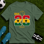 Round of 32 Ghana Soccer Fan T-Shirt - soccer fan t-shirt | GoalRush Studio