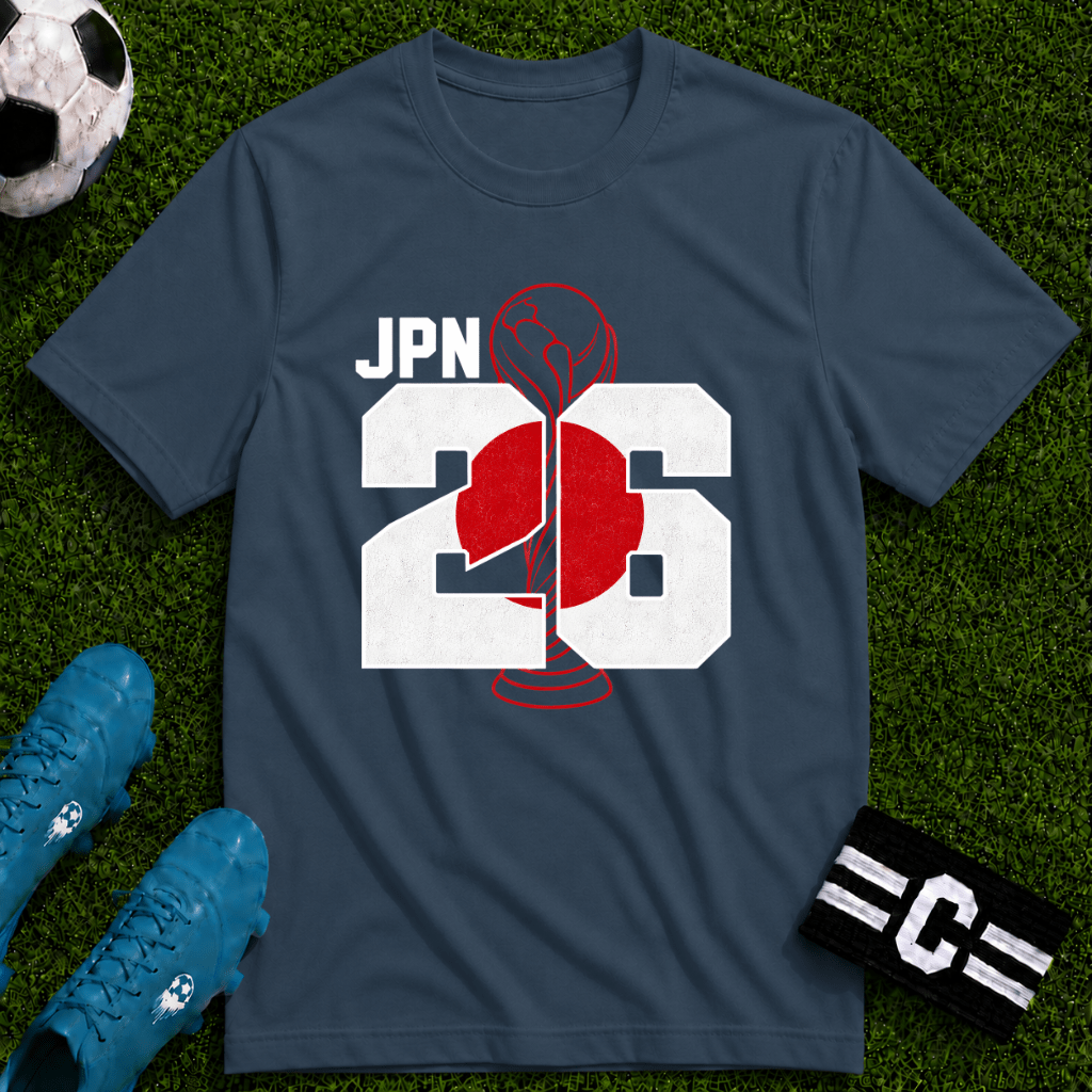 Round of 32 Japan Soccer Fan T-Shirt - soccer fan t-shirt | GoalRush Studio