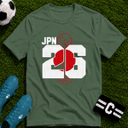 Round of 32 Japan Soccer Fan T-Shirt - soccer fan t-shirt | GoalRush Studio