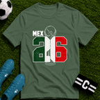 Round of 32 Mexico Soccer Fan T-Shirt - soccer fan t-shirt | GoalRush Studio