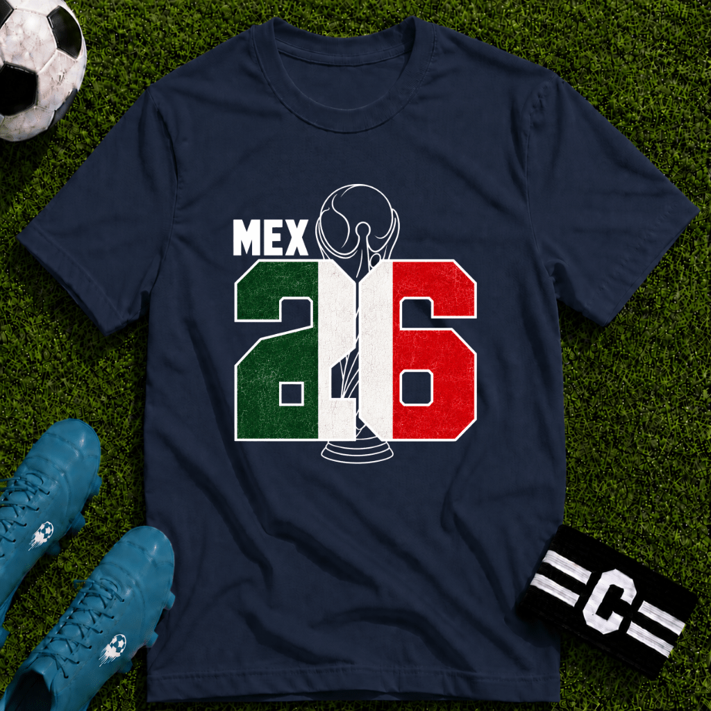 Round of 32 Mexico Soccer Fan T-Shirt - soccer fan t-shirt | GoalRush Studio