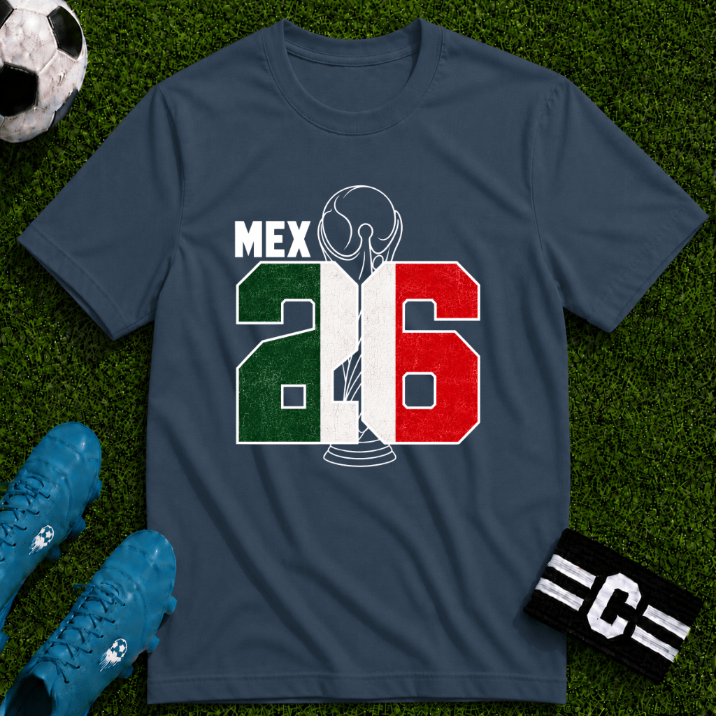 Round of 32 Mexico Soccer Fan T-Shirt - soccer fan t-shirt | GoalRush Studio