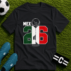 Round of 32 Mexico Soccer Fan T-Shirt - soccer fan t-shirt | GoalRush Studio