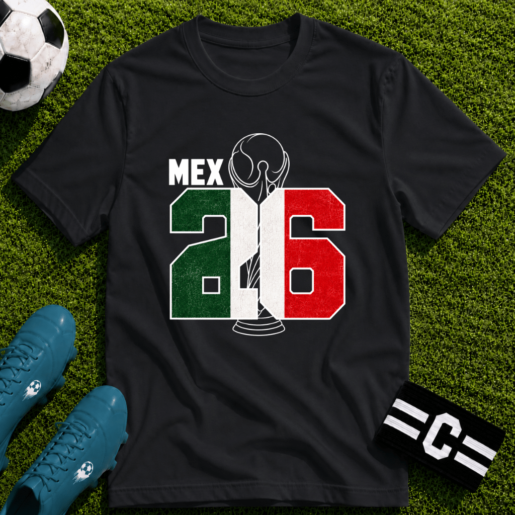 Round of 32 Mexico Soccer Fan T-Shirt - soccer fan t-shirt | GoalRush Studio