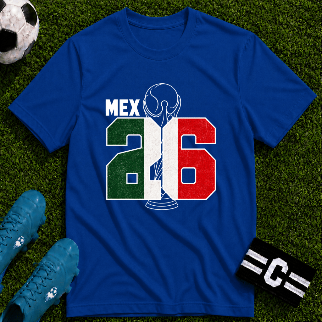 Round of 32 Mexico Soccer Fan T-Shirt - soccer fan t-shirt | GoalRush Studio