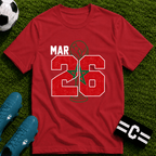 Round of 32 Morocco Soccer Fan T-Shirt - soccer fan t-shirt | GoalRush Studio