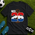 Round of 32 Netherlands Soccer Fan T-Shirt - soccer fan t-shirt | GoalRush Studio