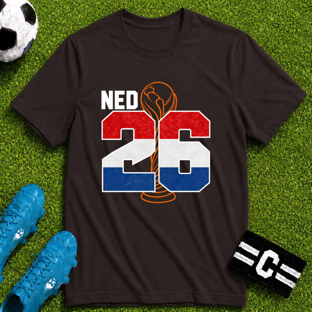 Round of 32 Netherlands Soccer Fan T-Shirt - soccer fan t-shirt | GoalRush Studio
