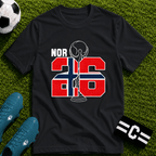 Round of 32 Norway Soccer Fan T-Shirt - soccer fan t-shirt | GoalRush Studio