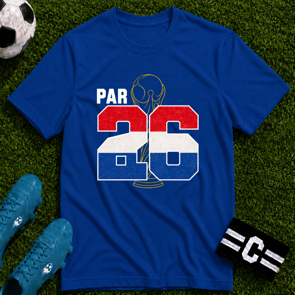 Round of 32 Paraguay Soccer Fan T-Shirt - soccer fan t-shirt | GoalRush Studio