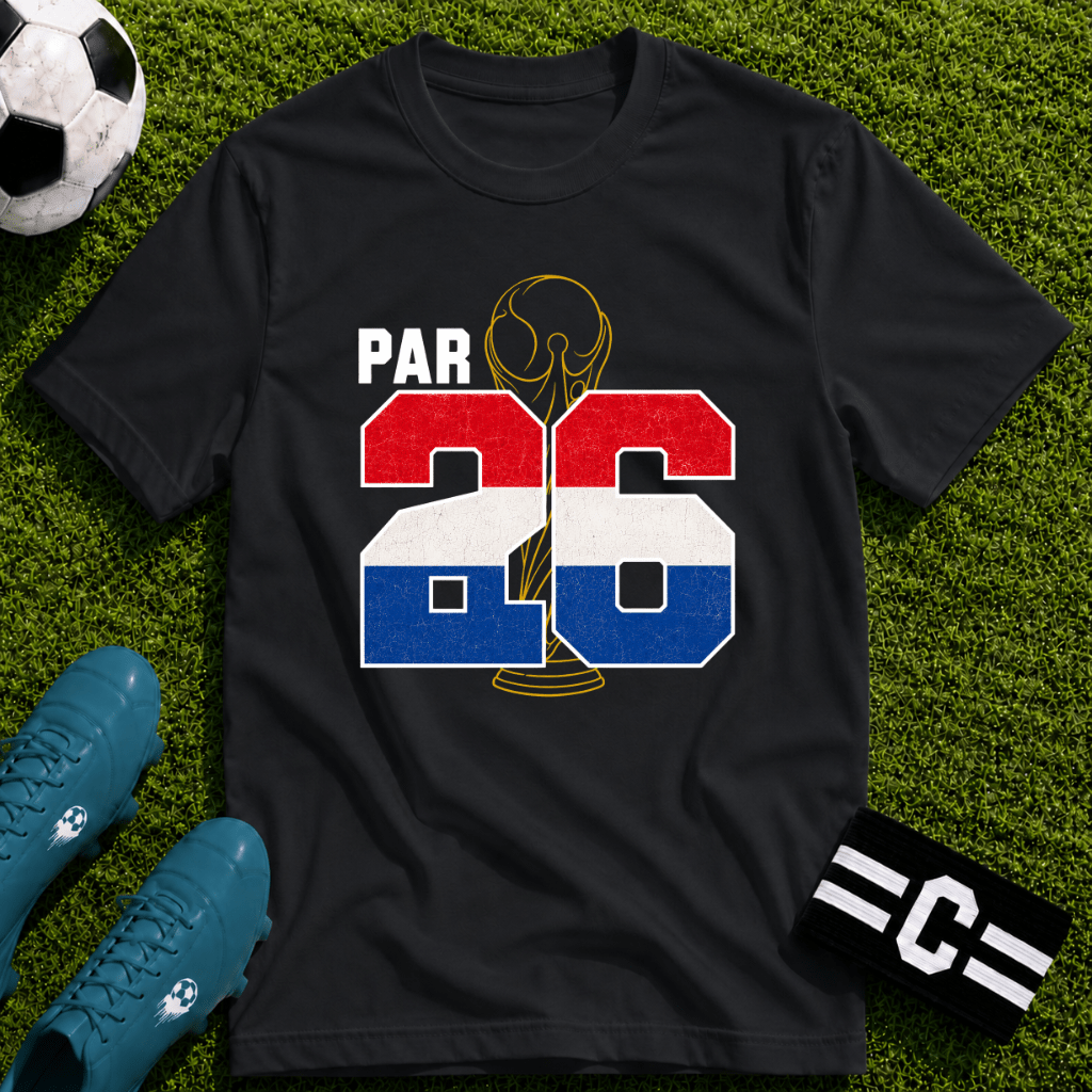 Round of 32 Paraguay Soccer Fan T-Shirt - soccer fan t-shirt | GoalRush Studio