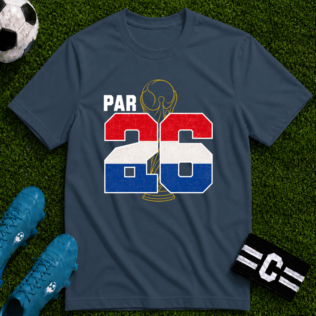 Round of 32 Paraguay Soccer Fan T-Shirt - soccer fan t-shirt | GoalRush Studio