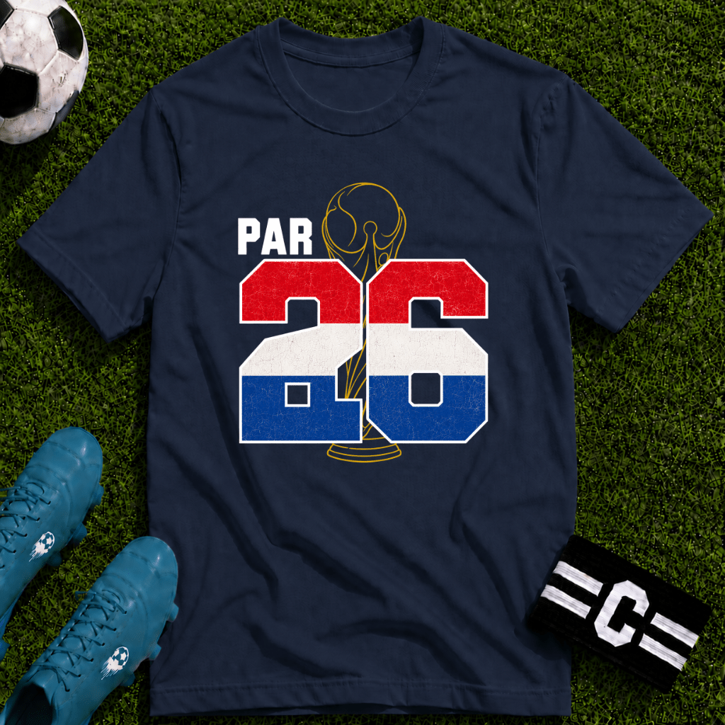 Round of 32 Paraguay Soccer Fan T-Shirt - soccer fan t-shirt | GoalRush Studio