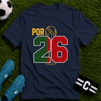 Round of 32 Portugal Soccer Fan T-Shirt - soccer fan t-shirt | GoalRush Studio