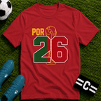 Round of 32 Portugal Soccer Fan T-Shirt - soccer fan t-shirt | GoalRush Studio