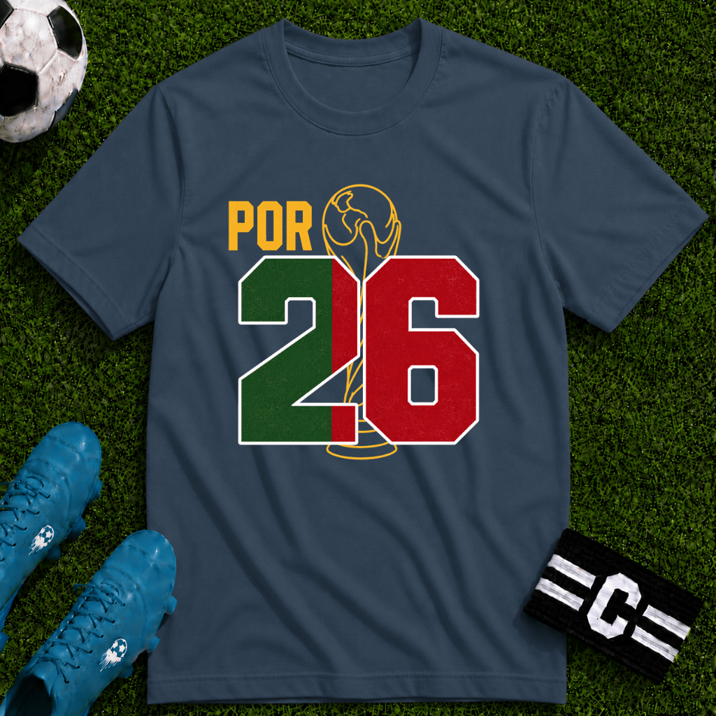 Round of 32 Portugal Soccer Fan T-Shirt - soccer fan t-shirt | GoalRush Studio