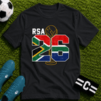 Round of 32 South Africa Soccer Fan T-Shirt - soccer fan t-shirt | GoalRush Studio