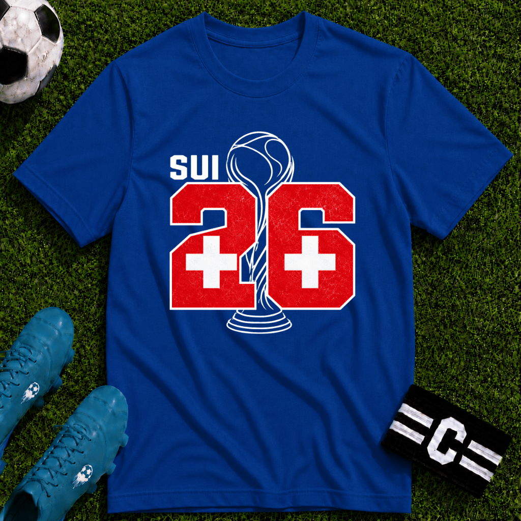 Round of 32 Switzerland Soccer Fan T-Shirt - soccer fan t-shirt | GoalRush Studio