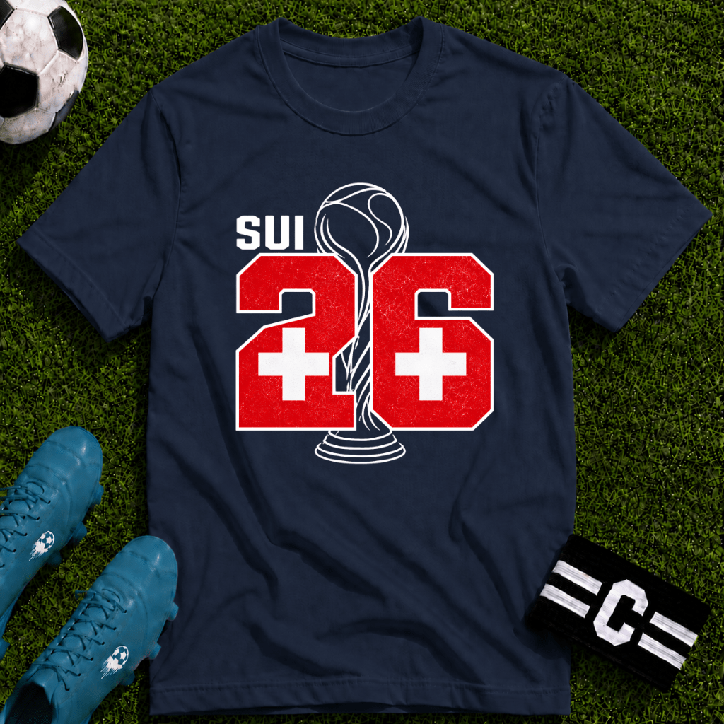 Round of 32 Switzerland Soccer Fan T-Shirt - soccer fan t-shirt | GoalRush Studio