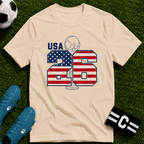 Round of 32 USA Soccer Fan T-Shirt - soccer fan t-shirt | GoalRush Studio