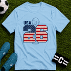 Round of 32 USA Soccer Fan T-Shirt - soccer fan t-shirt | GoalRush Studio