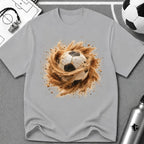 Sandstorm 3D Soccer Ball T-Shirt - soccer fan t-shirt | GoalRush Studio