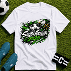 Saudi Arabia 2026 World Cup Graphic T-Shirt - soccer fan t-shirt | GoalRush Studio