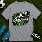 Saudi Arabia 2026 World Cup Graphic T-Shirt - soccer fan t-shirt | GoalRush Studio