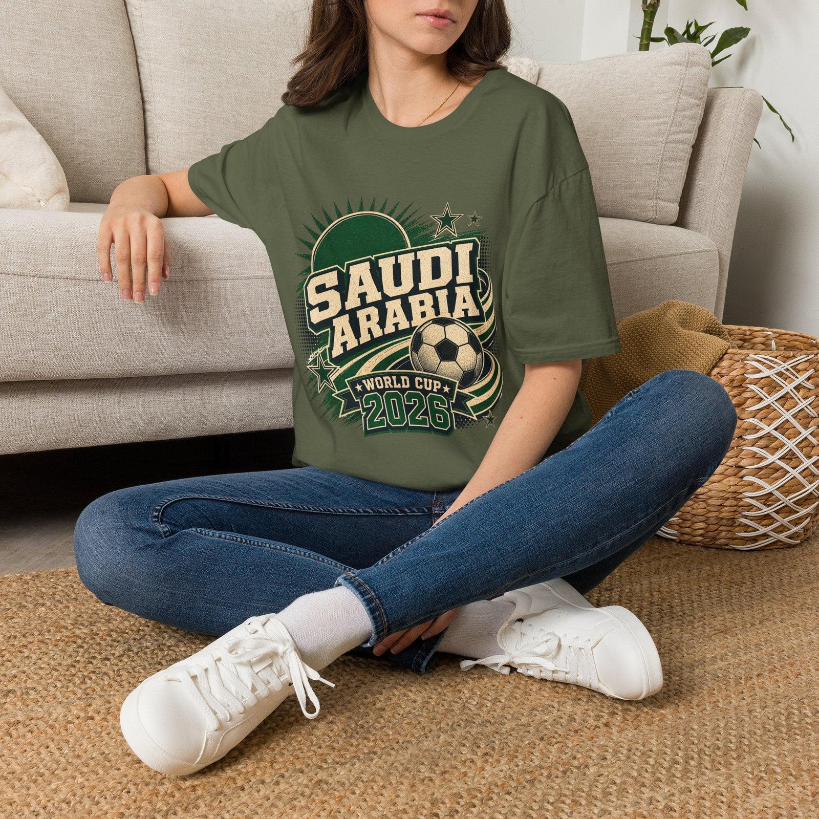 Saudi Arabia 2026 World Cup Retro T-Shirt - soccer fan t-shirt | GoalRush Studio